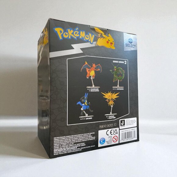 Pokemon Select Zapdos Action Figure Jazwares Legendary Bird Thunder - Picture 2 of 6